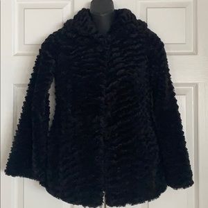 Patagonia Girls Pelage Fleece Faux Fur  coat sz 10